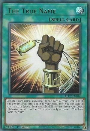 The True Name - LED7-EN014 - Ultra Rare - Unlimited
