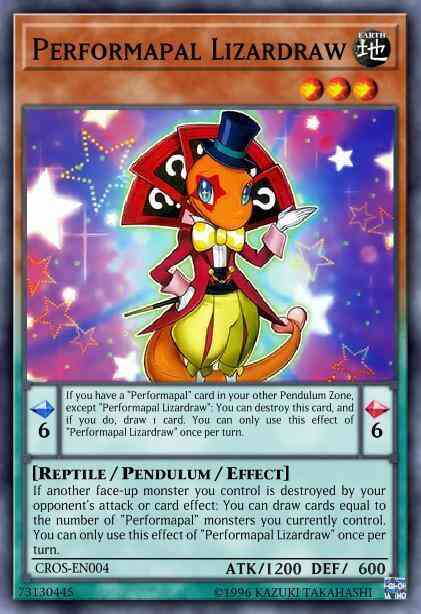 Performapal Lizardraw - OP01-EN006 - Super Rare - Unlimited