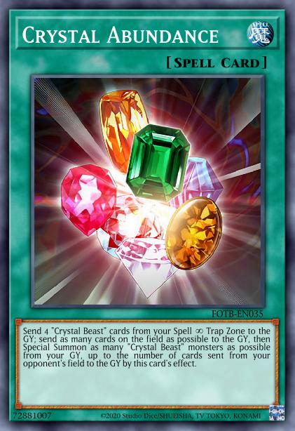 Crystal Abundance - RYMP-EN051 - Secret Rare - Unlimited