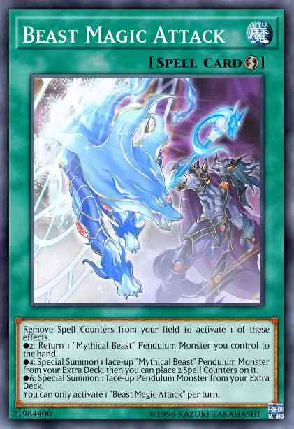 Beast Magic Attack - CYHO-EN063 - Common - 1st Edition