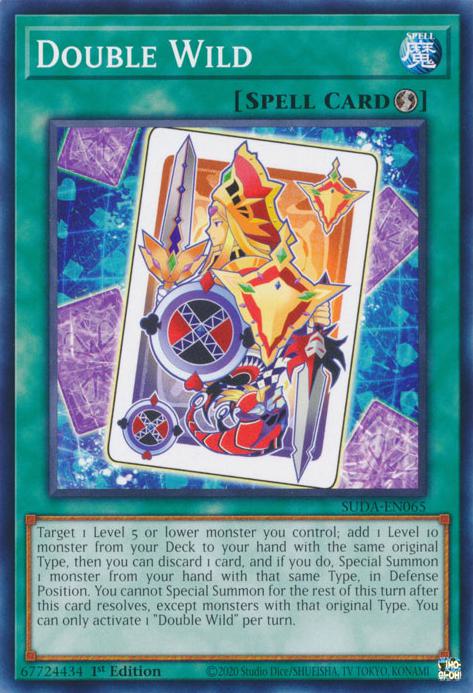 Double Wild - SUDA-EN065 - Common - 1st Edition