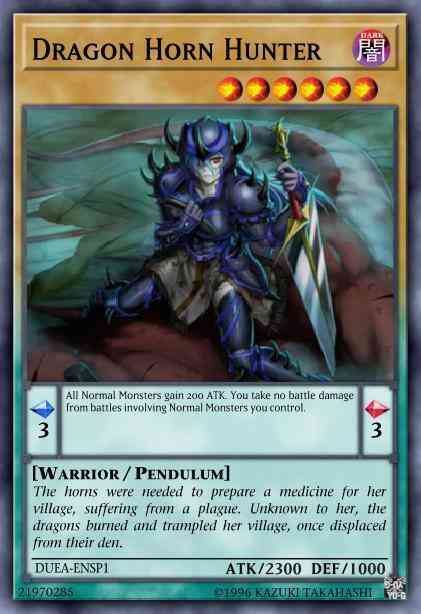 Dragon Horn Hunter - DEM3-EN002 - Common - Unlimited