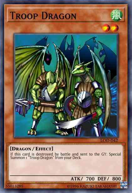 Troop Dragon - LOD-042 - Common - 1st Edition