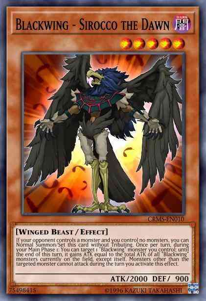 Blackwing - Sirocco the Dawn - TU07-EN018 - Common - Unlimited