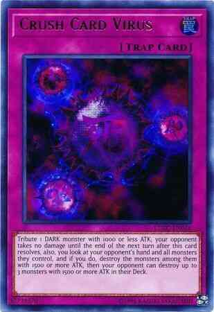 Crush Card Virus (Version 2) - LCKC-EN046 - Ultra Rare - Unlimited