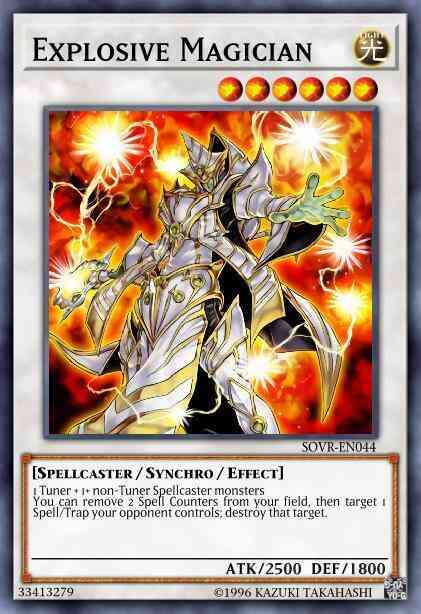 Explosive Magician - SOVR-EN044 - Ultimate Rare - Unlimited