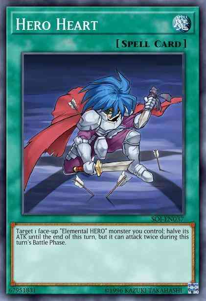 Hero Heart - DR04-EN157 - Common - Unlimited
