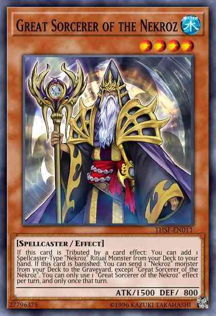 Great Sorcerer of the Nekroz - THSF-EN011 - Super Rare - 1st Edition