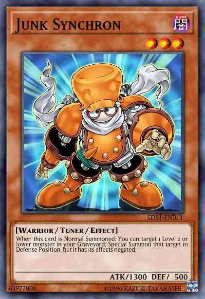 Junk Synchron (Blue) - DL12-EN010 - Rare - Unlimited