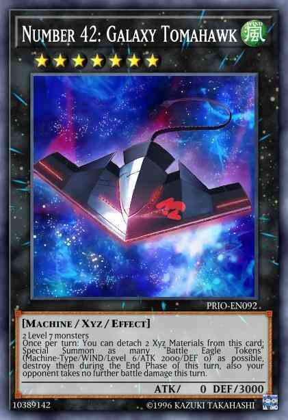Number 42: Galaxy Tomahawk - PRIO-EN092 - Common - 1st Edition