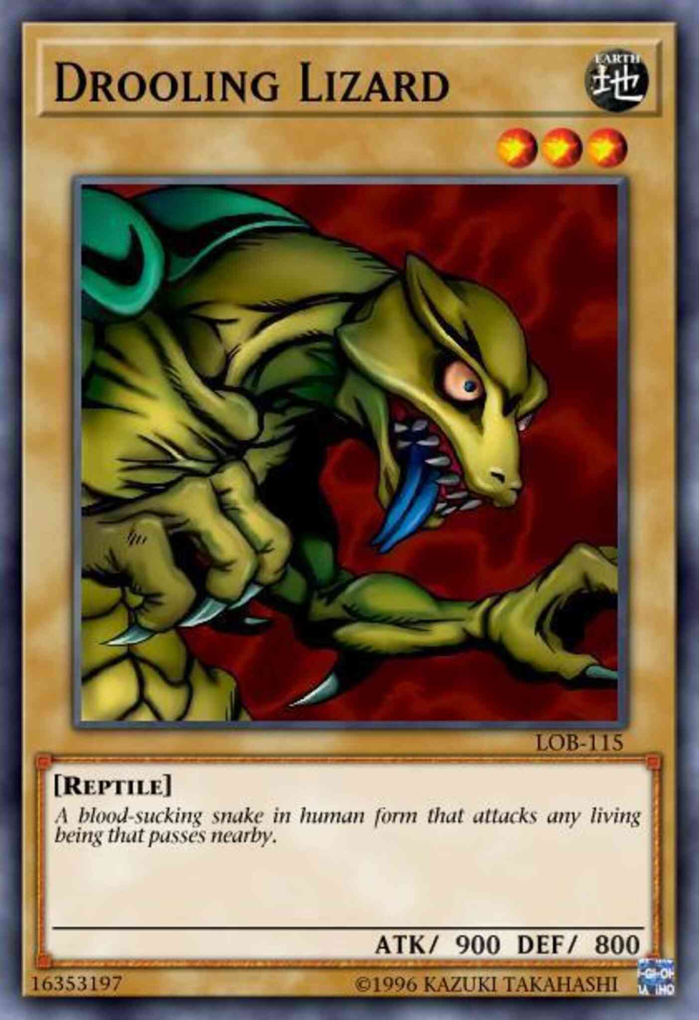 Drooling Lizard - LOB-115 - Common - Unlimited