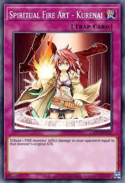 Spiritual Fire Art - Kurenai - DR04-EN052 - Common - Unlimited