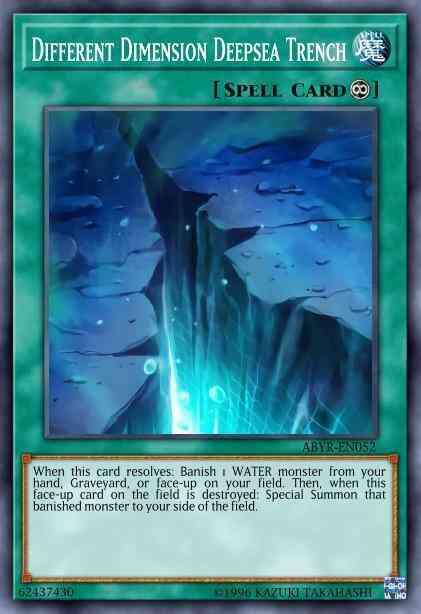 Different Dimension Deepsea Trench - ABYR-EN052 - Common - 1st Edition