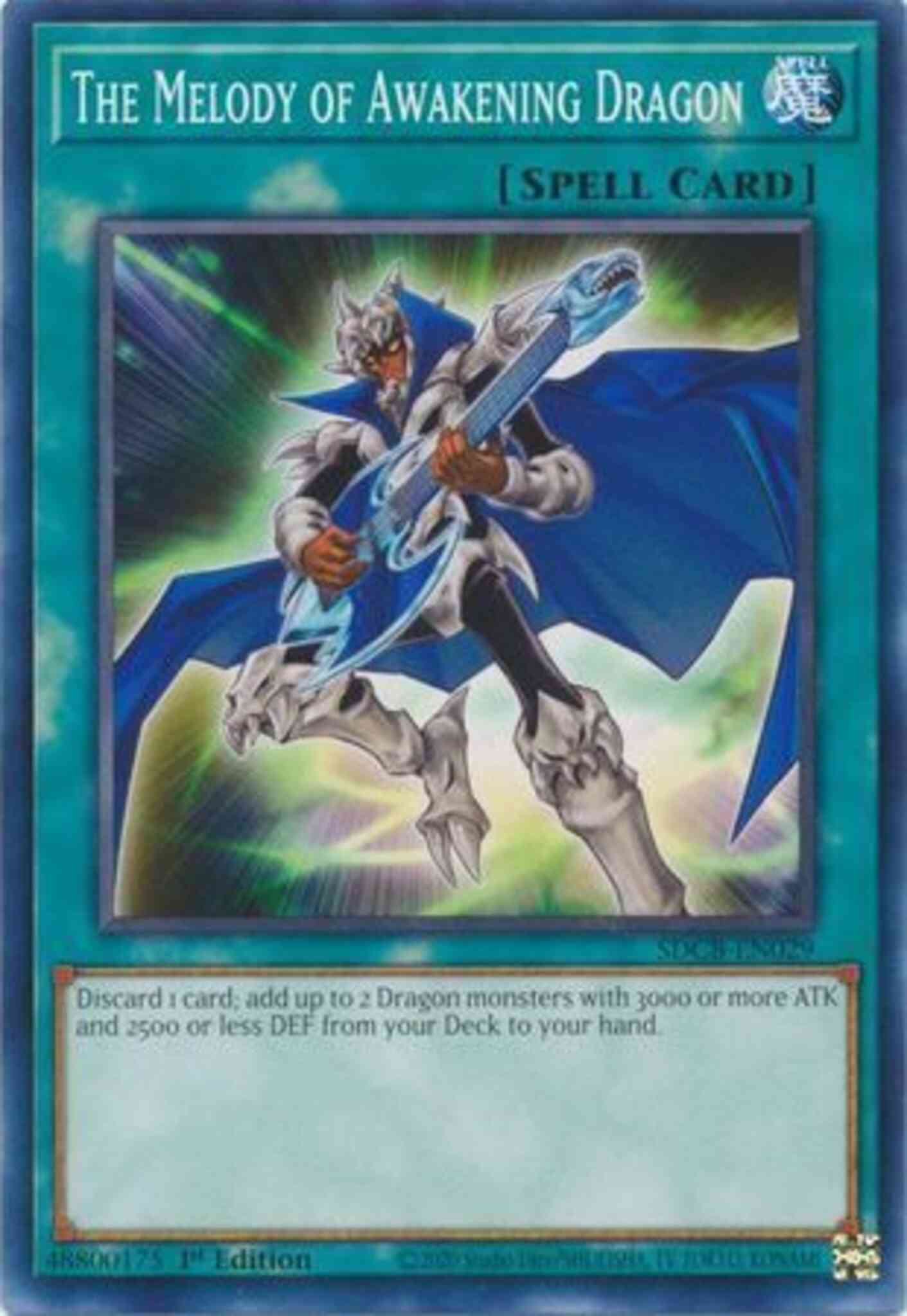 The Melody of Awakening Dragon - SDCB-EN029 - Common - 1st Edition