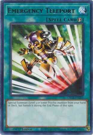 Emergency Teleport - GRCR-EN055 - Rare - 1st Edition