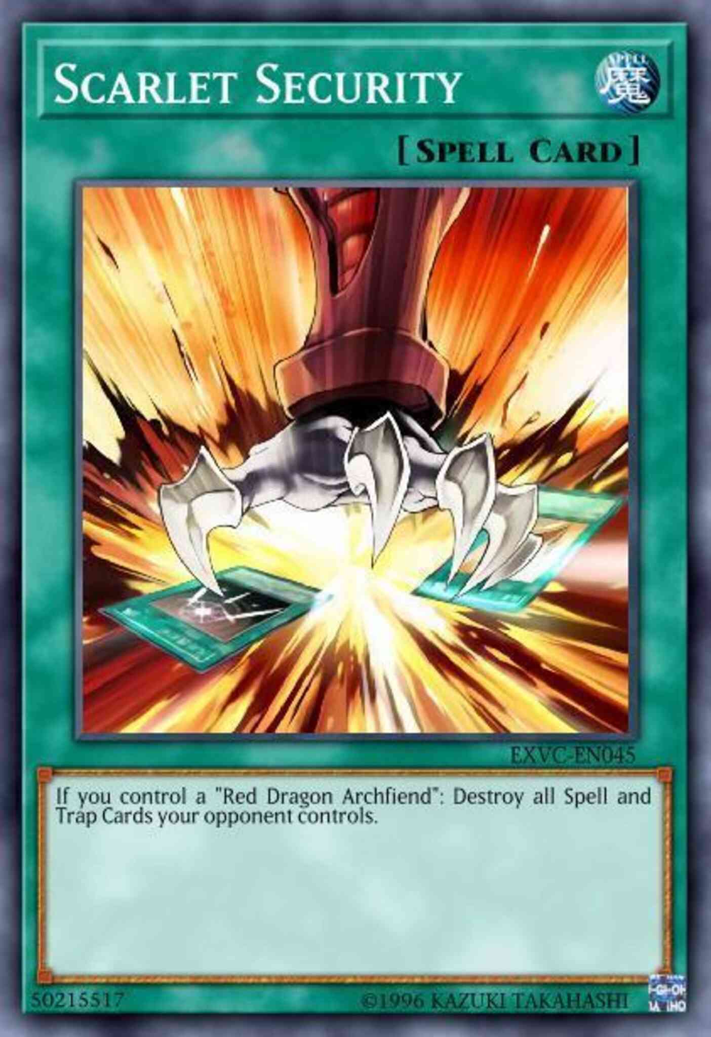 Scarlet Security - LC5D-EN076 - Super Rare - 1st Edition