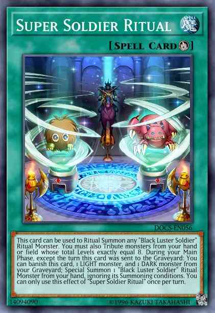 Super Soldier Ritual - DOCS-EN056 - Rare - 1st Edition