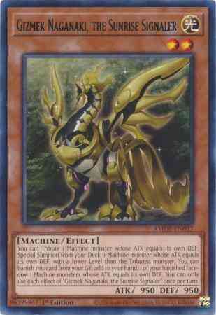 Gizmek Naganaki, the Sunrise Signaler - AMDE-EN037 - Rare - 1st Edition