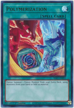 Polymerization - B - HERO Art - RA03-EN051 - Ultra Rare - 1st Edition