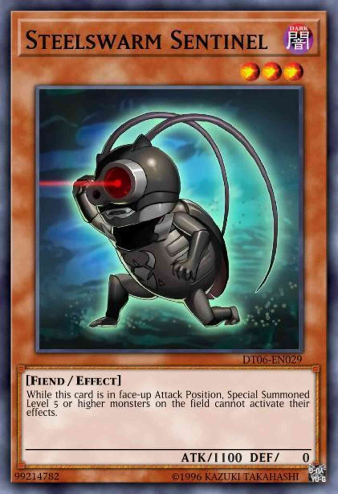 Steelswarm Sentinel - HA06-EN014 - Super Rare - 1st Edition