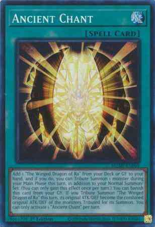 Ancient Chant - MZMI-EN069 - Collector's Rare - 1st Edition