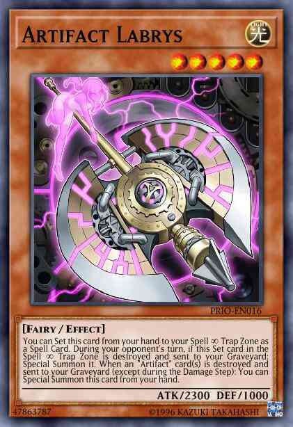 Artifact Labrys - MP15-EN011 - Common - 1st Edition