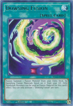 Dowsing Fusion - KICO-EN024 - Rare - 1st Edition