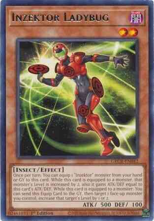 Inzektor Ladybug - GRCR-EN042 - Rare - 1st Edition