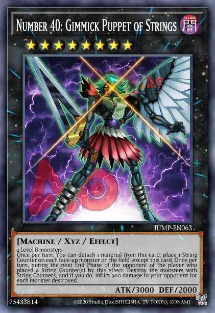 Number 40: Gimmick Puppet of Strings - CT10-EN011 - Super Rare - Limited
