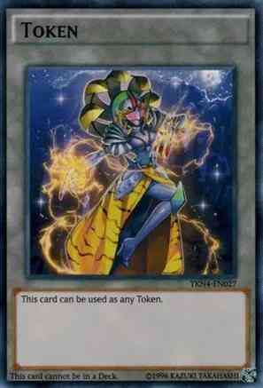 Token - Mithra the Thunder Vassal - TKN4-EN027 - Super Rare - Unlimited