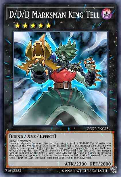 D/D/D Marksman King Tell - CORE-EN052 - Rare - Unlimited