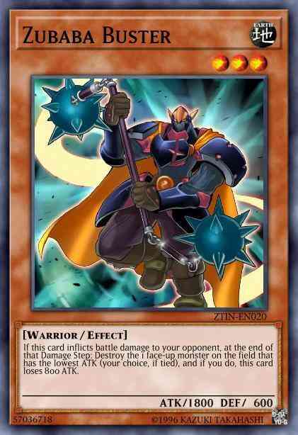 Zubaba Buster - SP14-EN019 - Starfoil Rare - 1st Edition