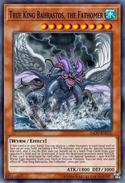 True King Bahrastos, the Fathomer - INOV-EN021 - Ultra Rare - Unlimited
