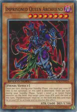Imprisoned Queen Archfiend - SGX3-ENI16 - Common - 1st Edition