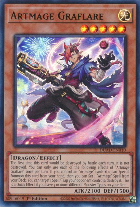 Artmage Graflare - DUAD-EN010 - Ultra Rare - 1st Edition