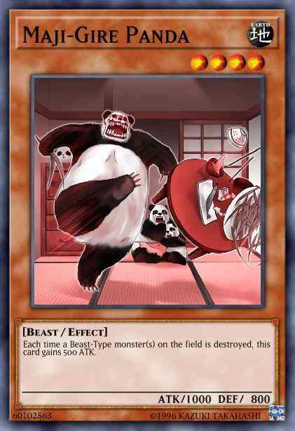 Maji-Gire Panda - DR3-EN132 - Common - Unlimited