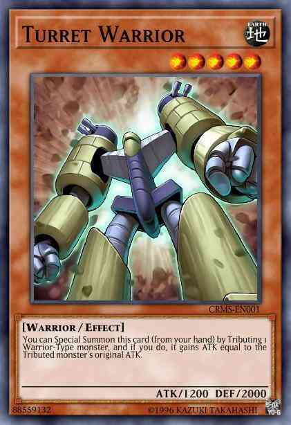 Turret Warrior - DP09-EN003 - Rare - 1st Edition