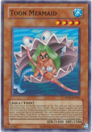 Toon Mermaid - 2020 Date Reprint - RP01-EN063 - Common - Unlimited