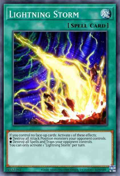 Lightning Storm - IGAS-EN067 - Secret Rare - 1st Edition