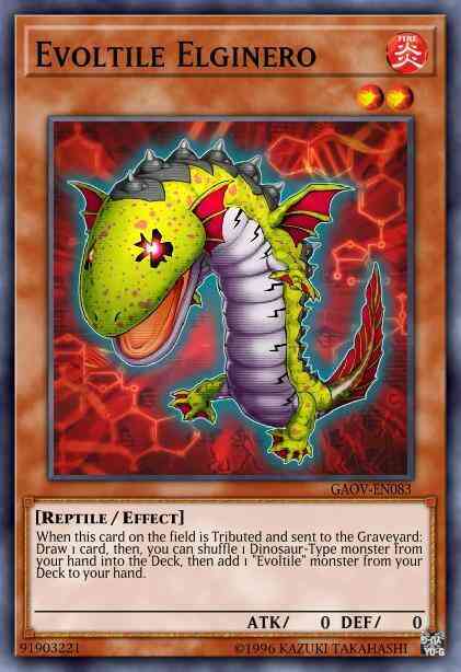Evoltile Elginero - GAOV-EN083 - Super Rare - 1st Edition
