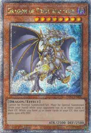 Dragon of Pride and Soul - INFO-EN000 - Quarter Century Secret Rare - 1st Edition