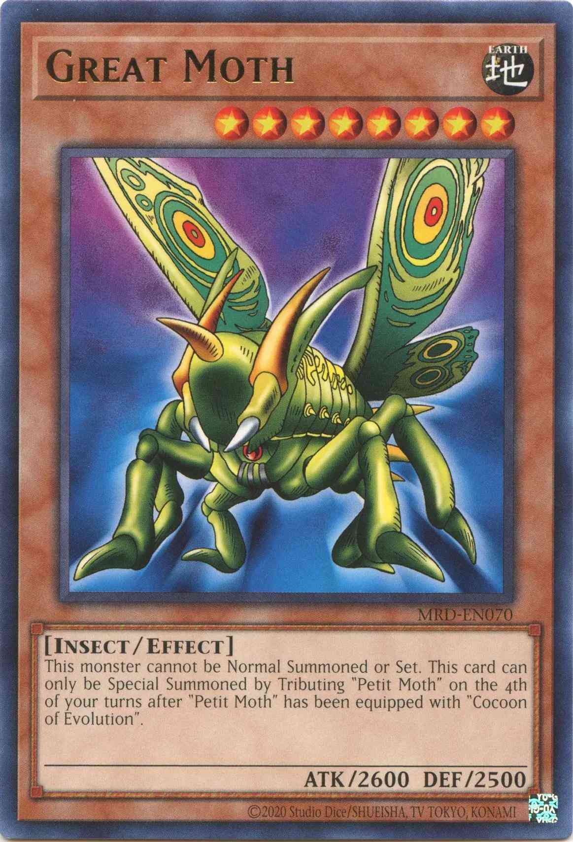 Great Moth - 25th Anniversary - MRD-EN070 - Rare - Unlimited