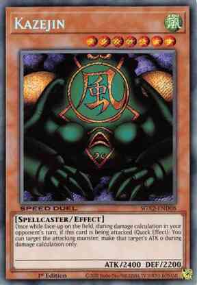 Kazejin - SGX2-END08 - Secret Rare - 1st Edition