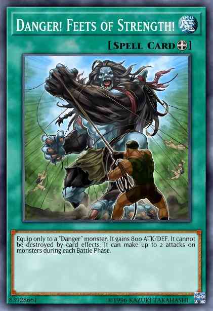 Danger! Feets of Strength! - MP20-EN086 - Common - 1st Edition