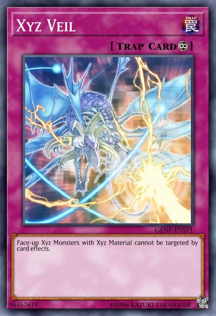 Xyz Veil - GENF-EN000 - Super Rare - 1st Edition