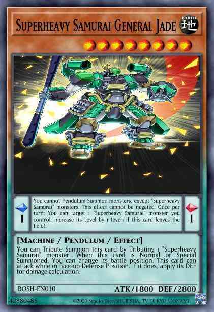 Superheavy Samurai General Jade - MP16-EN181 - Common - Unlimited