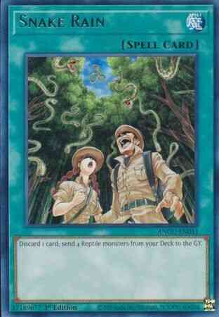Snake Rain - ANGU-EN051 - Rare - 1st Edition