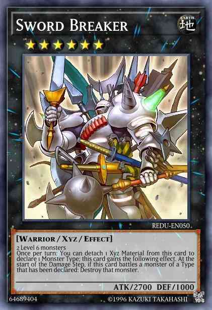 Sword Breaker - REDU-EN050 - Super Rare - 1st Edition