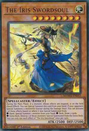 The Iris Swordsoul - MAMA-EN033 - Ultra Rare - 1st Edition