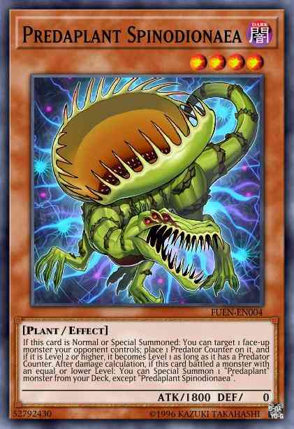 Predaplant Spinodionaea - FUEN-EN004 - Secret Rare - Unlimited